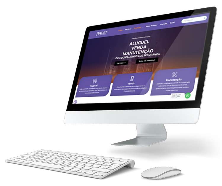 Desenvolvimento web-mockup-LR3 Digital-Marketing-Nanercom-site-institucional