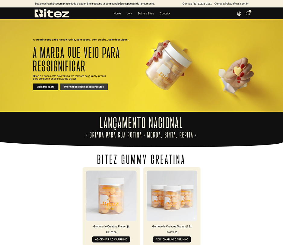 Loja Virtual E-commerce - Bitez - LR3 Digital - Agência de Marketing Digital3